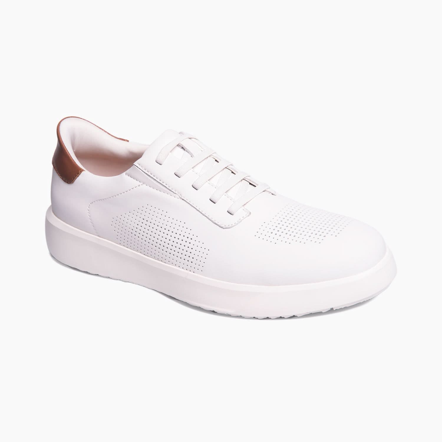 Marc Joseph New York Gray Leather Low Top Sneaker Perforated Lace Up Men’s 11.5 Allen St, Men – Marc Joseph New York main image 2