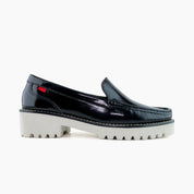 #color_Black Svelte Patent & White Sole