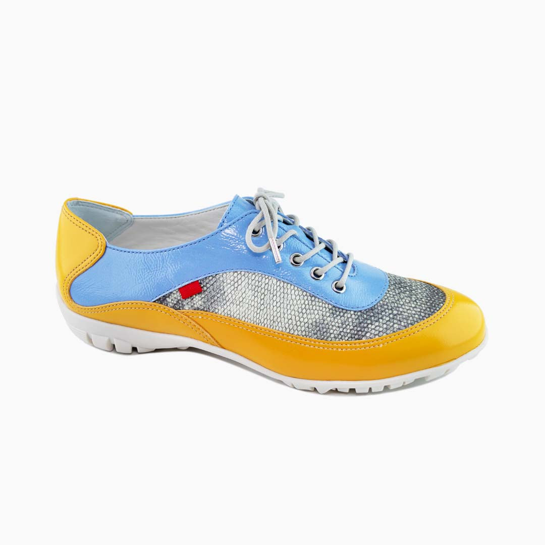 #color_Sky Blue & Lizard Embossed