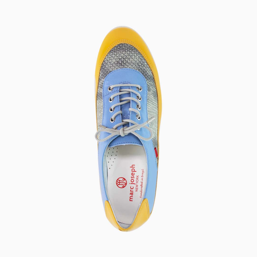 #color_Sky Blue & Lizard Embossed