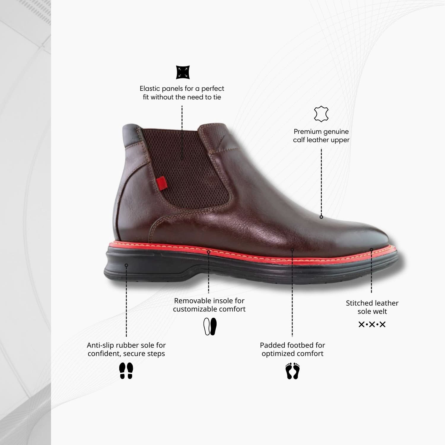 NEW MARC JOSEPH luxury leather boots size 10.5 US Amazon.com | Marc Joseph New York Men main image 3