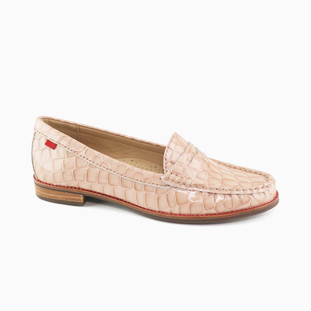 #color_Nude Croco Patent