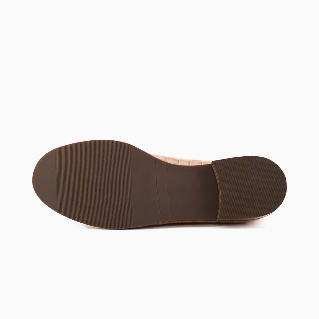 #color_Nude Croco Patent